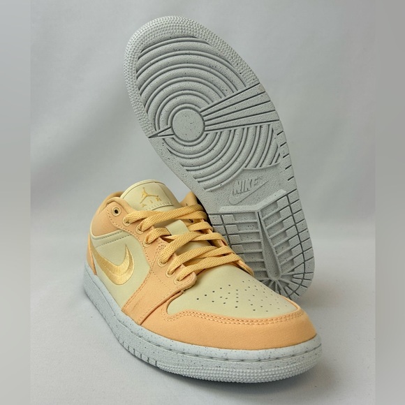 Women’s Nike Air Jordan 1 Low Celestial Gold / Multiple Sizes/ Brand New - Picture 3 of 9
